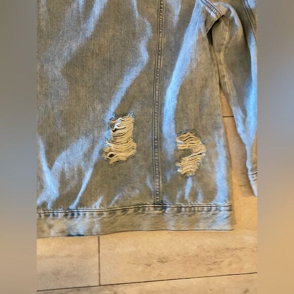 Express light blue denim jacket size M/L - Picture 13 of 15